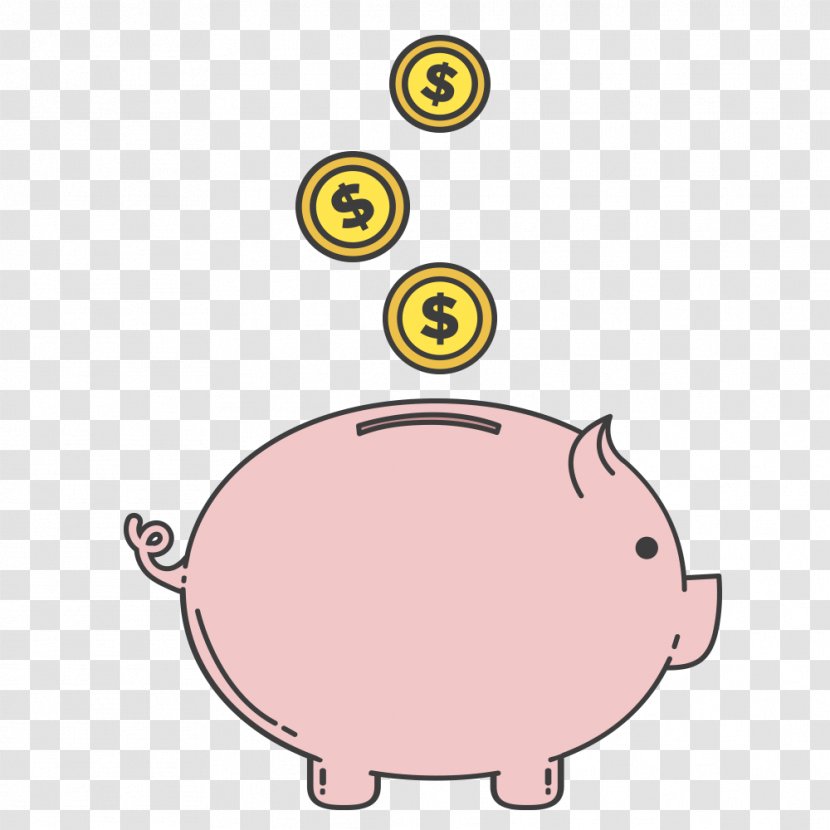 Piggy Bank Image Pink - Color - Deposit Transparent PNG