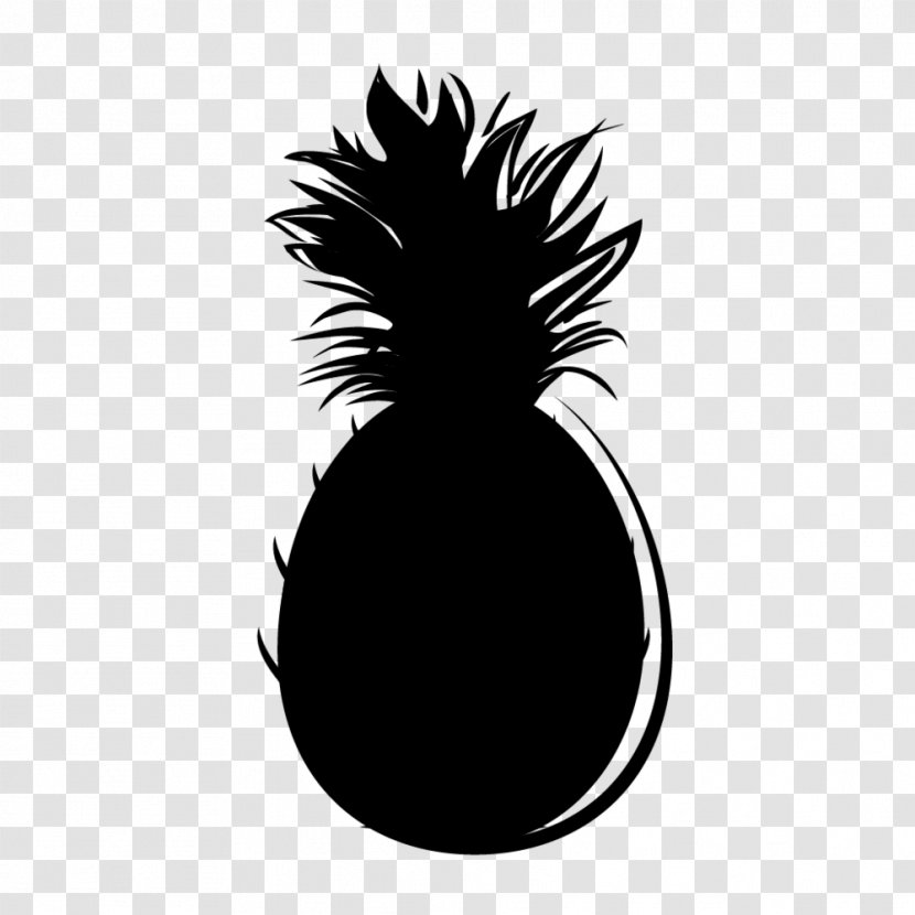 Pineapple Clip Art Decal Sticker Juice - Wall - Black Transparent PNG