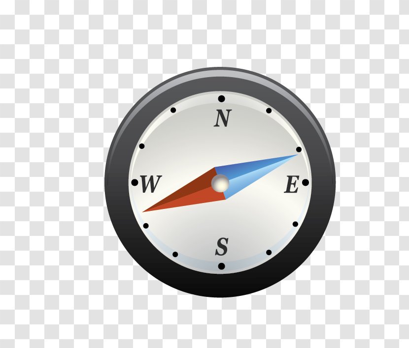 Switzerland Ronda Metal Movement Swiss Made - Cartoon Compass Transparent PNG