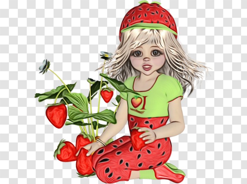 Strawberry - Fruit - Watermelon Transparent PNG