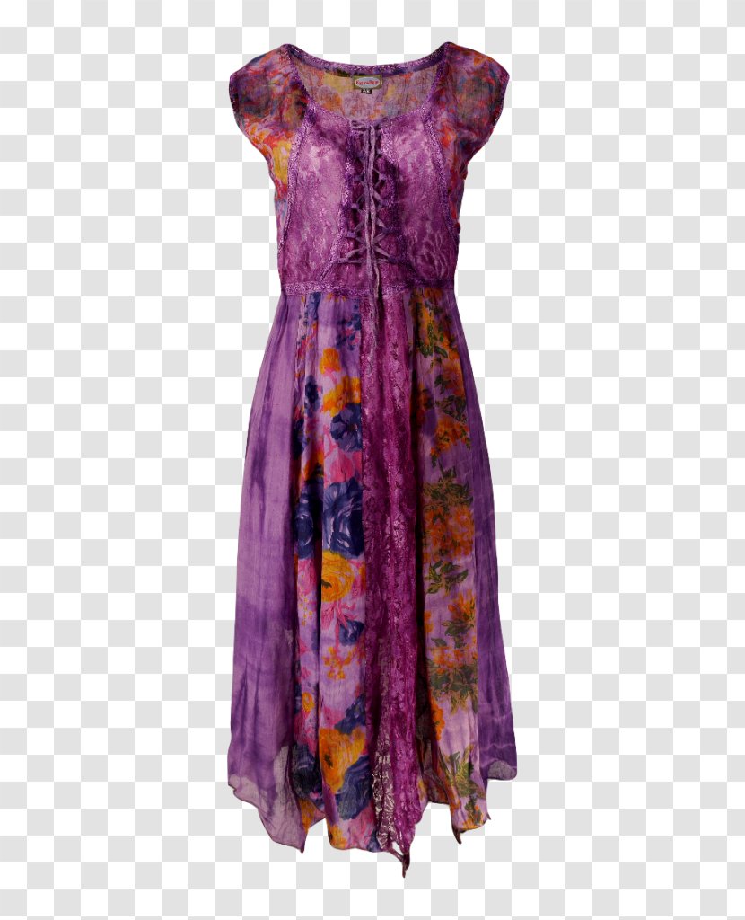 Cocktail Dress Costume Design - Purple - Lovely Lace Transparent PNG