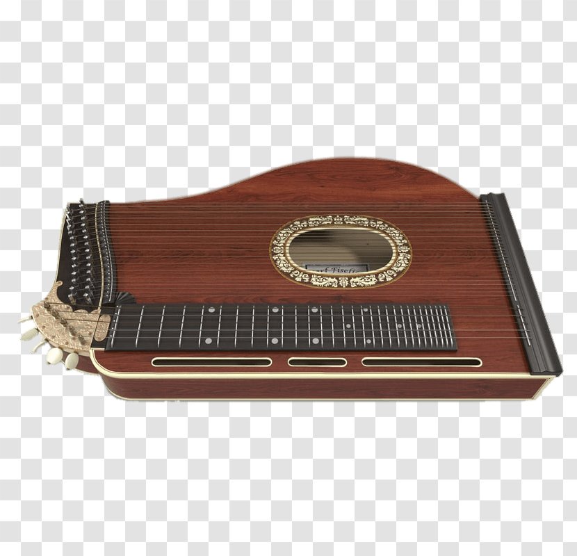 Autoharp String Instruments Zither Musical Image - Watercolor Transparent PNG