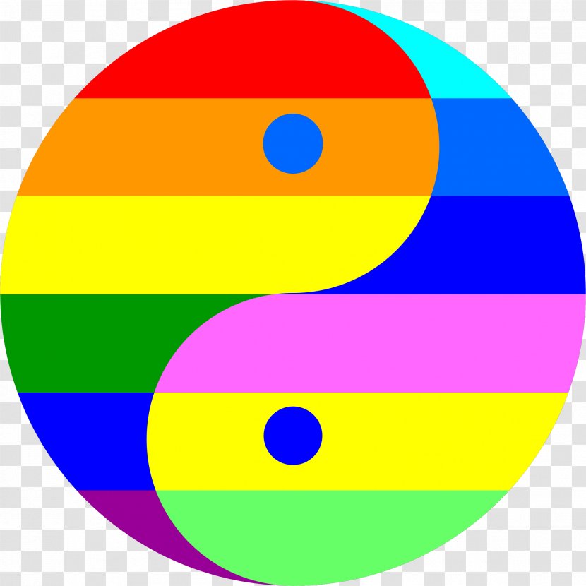 Rainbow Dash I Ching Yin And Yang Clip Art - Symbol Transparent PNG