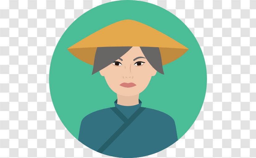 Culture Icon - Head - Woman Wearing Hats Transparent PNG