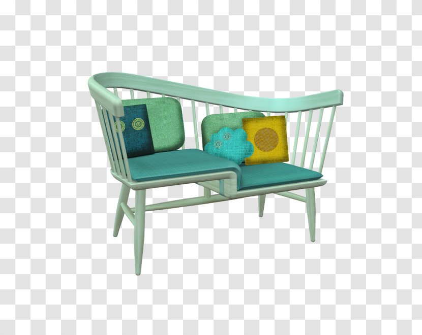Wing Chair Couch Furniture Office Transparent PNG