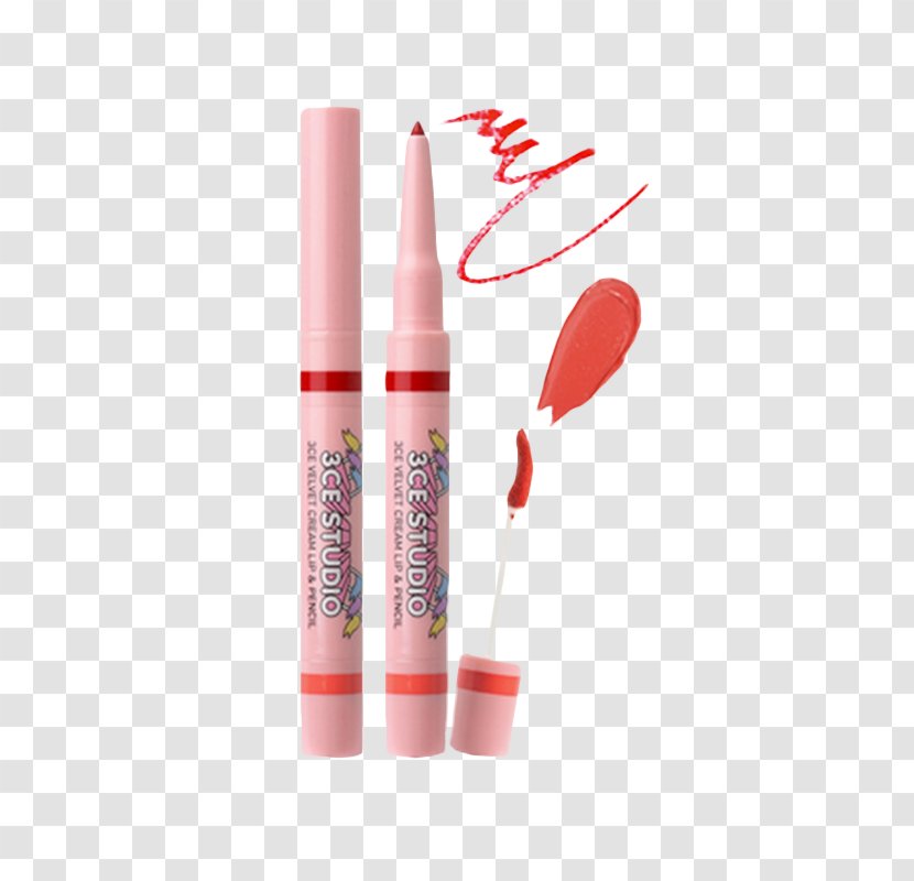 Lip Liner Lipstick Cosmetics Cream - Primer - 3CE Gloss Pen Transparent PNG
