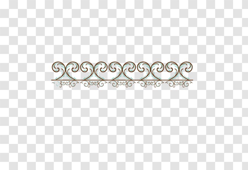 Jewellery Font - Dividing Line Transparent PNG