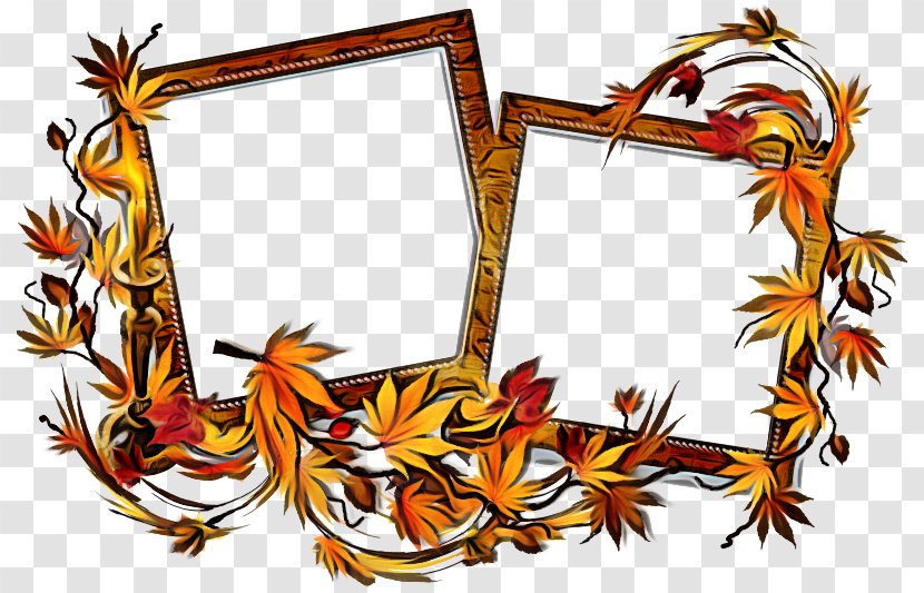 Picture Frame - Leaf Transparent PNG