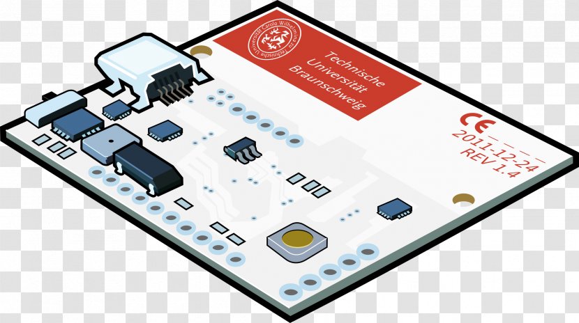 Wireless Sensor Network Clip Art - Electronic Component Transparent PNG