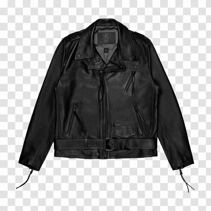 Leather Jacket Clothing Denim - Top Transparent PNG