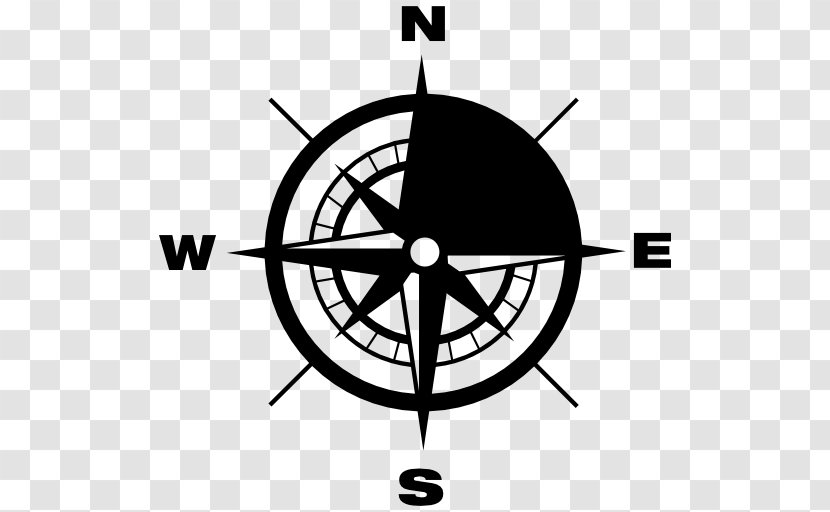 North Cardinal Direction Compass Relative Map Transparent PNG