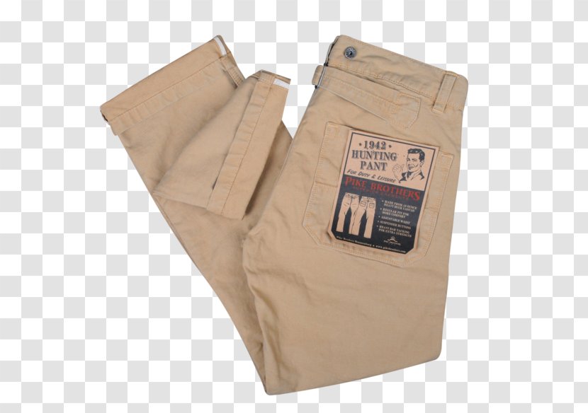 Pants Chino Cloth Braces Khaki Hunting - Siehunting Transparent PNG