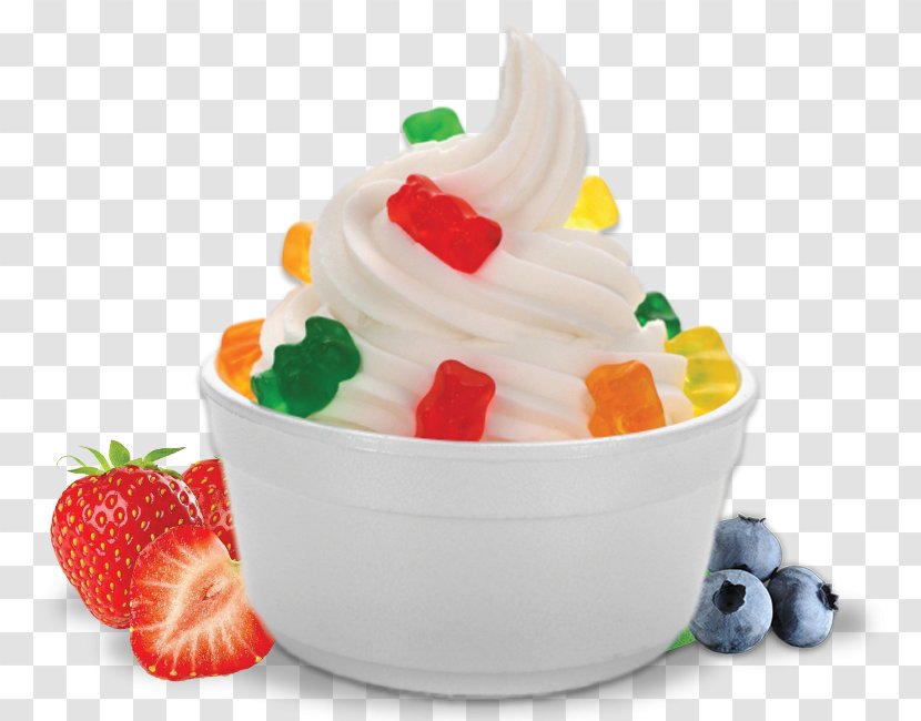 Frozen Yogurt Smoothie Yoghurt Ice Cream Milk - Confession Transparent PNG