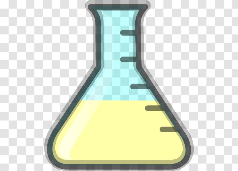 Chemistry Beaker Laboratory Flasks Clip Art - Science Transparent PNG