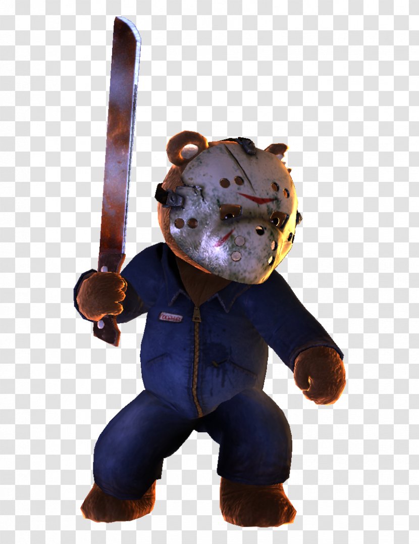 Naughty Bear Naught Bear: Panic In Paradise PlayStation 3 Jason Voorhees - Silhouette Transparent PNG