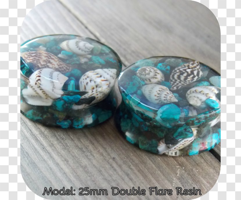 Turquoise Plug Gemstone Ear Teal - Fashion Accessory - Gauges Tapers Transparent PNG