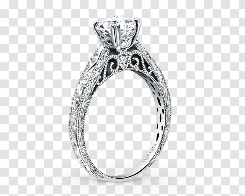 Engagement Ring Wedding Princess Cut - Classical Pattern Letter Of Appointment Transparent PNG
