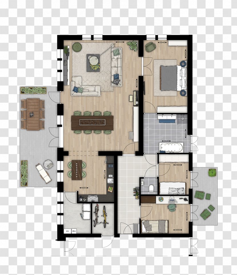 Floor Plan Property - Design Transparent PNG
