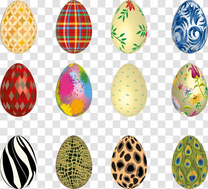 Easter Egg Illustration - Art - Color Balls Transparent PNG