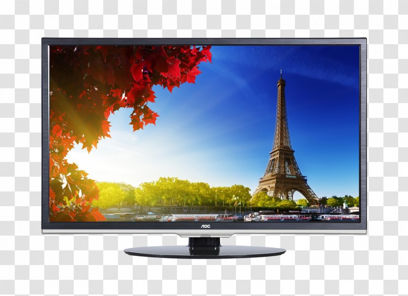 Paris High-definition Television 36th World Congress Of Endourology And SWL 1080p - Led Backlit Lcd Display - Tv Transparent PNG
