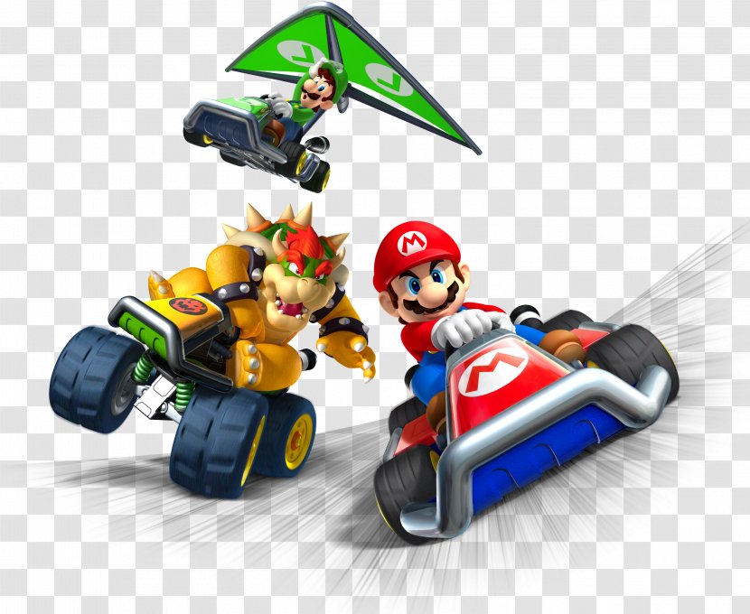 Mario Kart 7 Super 3D Land Bros. Donkey Kong Wii - Automotive Design Transparent PNG