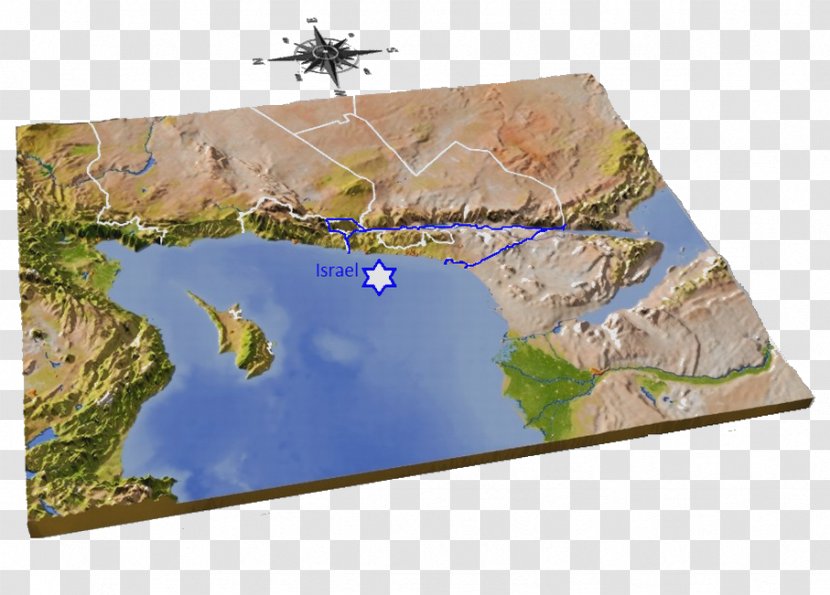 Google Maps Israel Hebrew - Map Transparent PNG