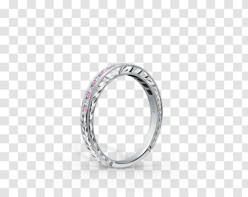 Wedding Ring Engagement Diamond - Silver Transparent PNG