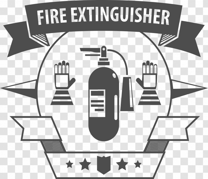 Logo Fire Extinguisher Icon - White - Cartoon Transparent PNG