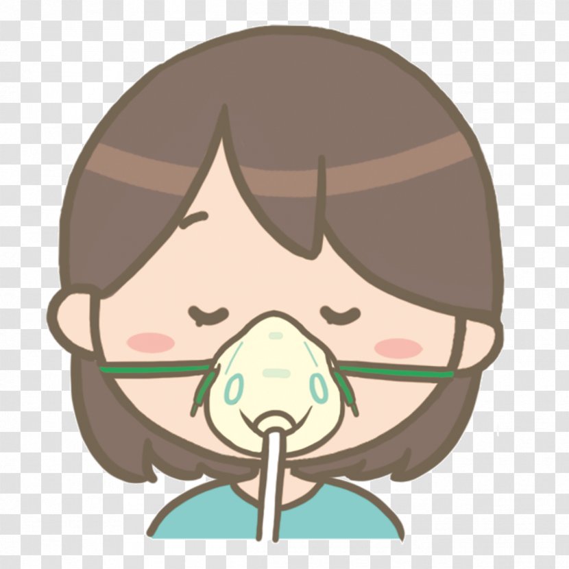 Oxygen Therapy Nose Hospital Respiratory Failure Hypoxemia - Flower Transparent PNG