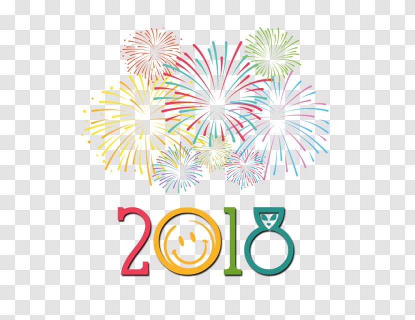 Fireworks Clip Art - Happy New Year Transparent PNG