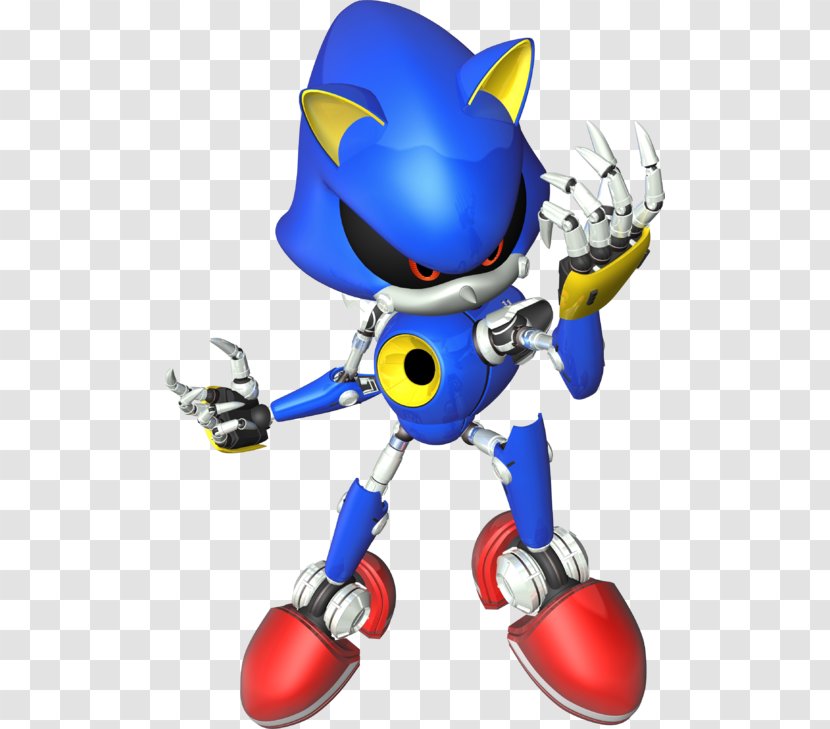 Metal Sonic The Hedgehog Tails Doctor Eggman Chaos - Shadow Effect Transparent PNG