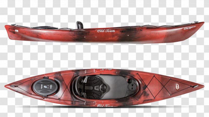 Old Town Canoe Dirigo 120 Recreational Kayak Twin Heron - Outdoor Recreation - Hand Painted Transparent PNG