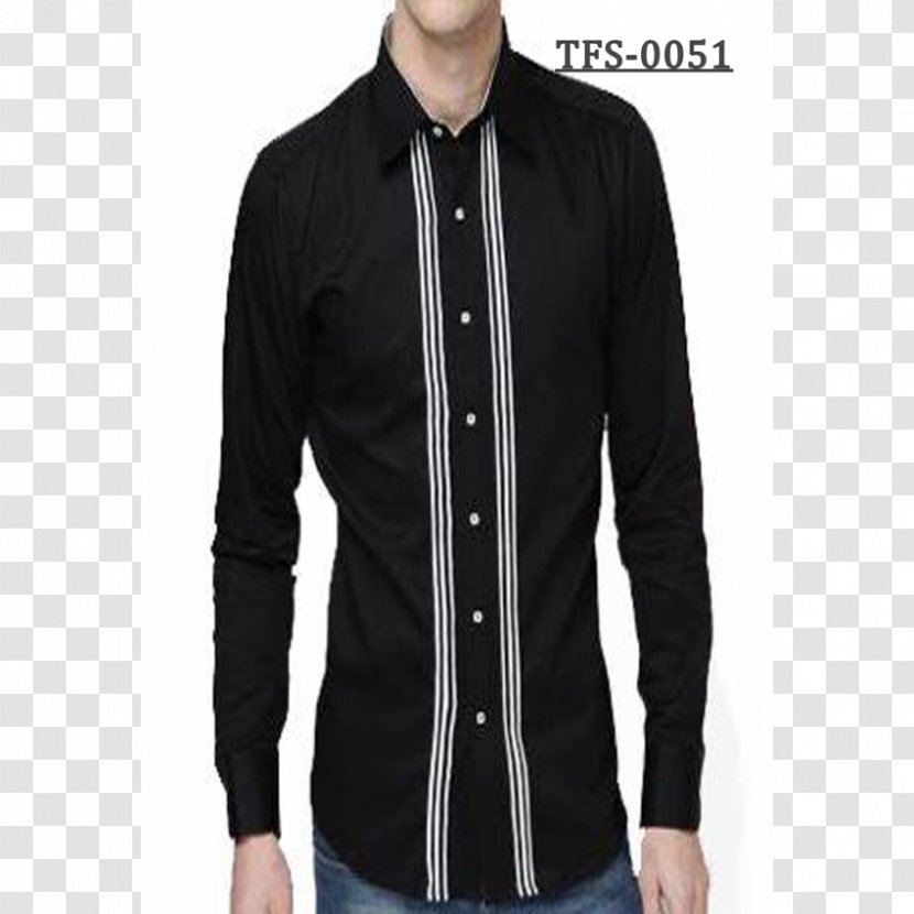 Long-sleeved T-shirt Dress Shirt - Long Sleeved T - Men's Vest Transparent PNG