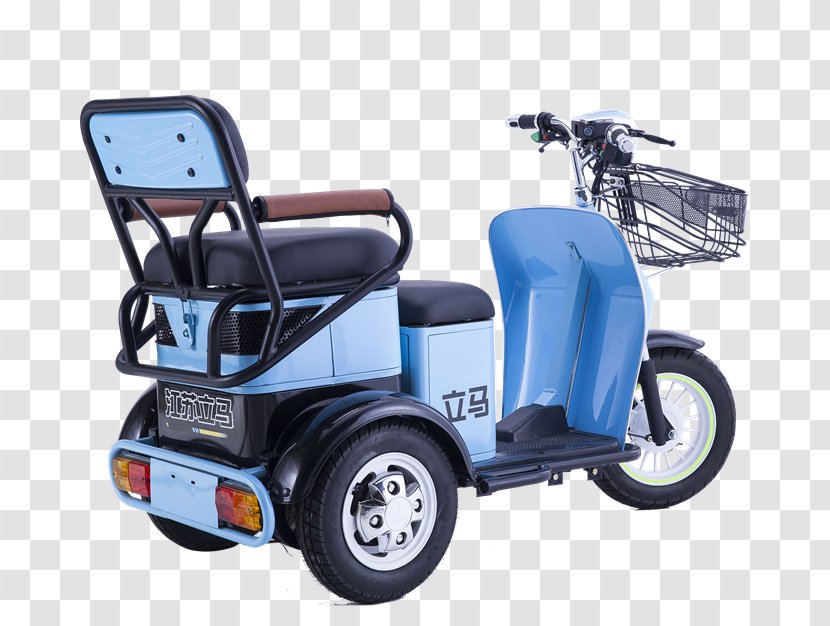 Wheel Scooter Electric Vehicle Tricycle Motorcycle Transparent PNG