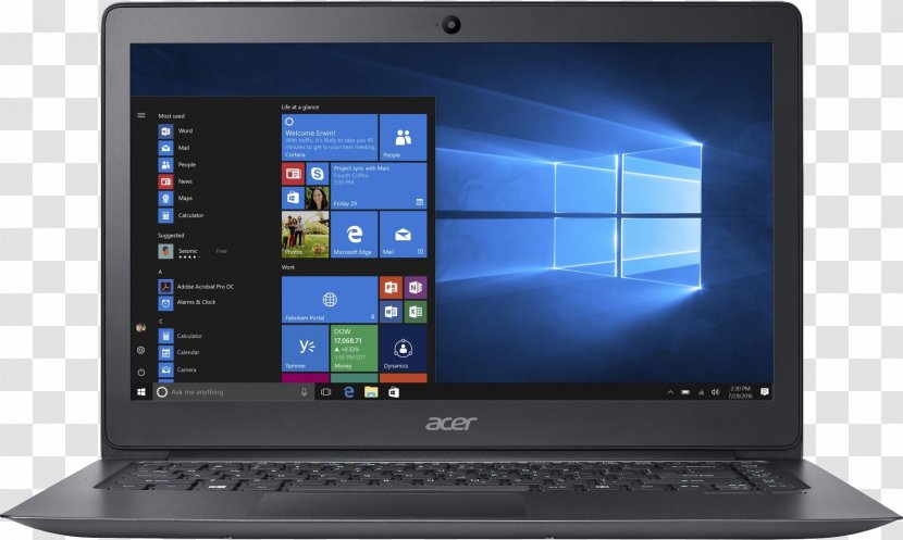 Laptop Acer TravelMate Intel Core I5 DDR4 SDRAM - Output Device Transparent PNG