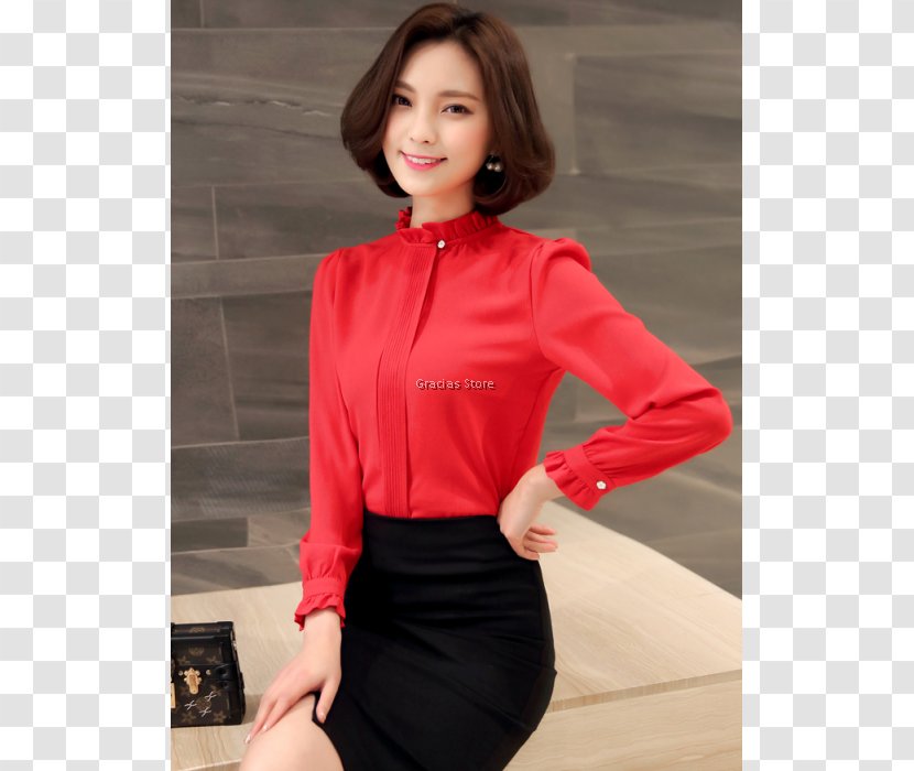 Blouse T-shirt Sleeve Formal Wear Top - Woman - Fashion Coupon Transparent PNG