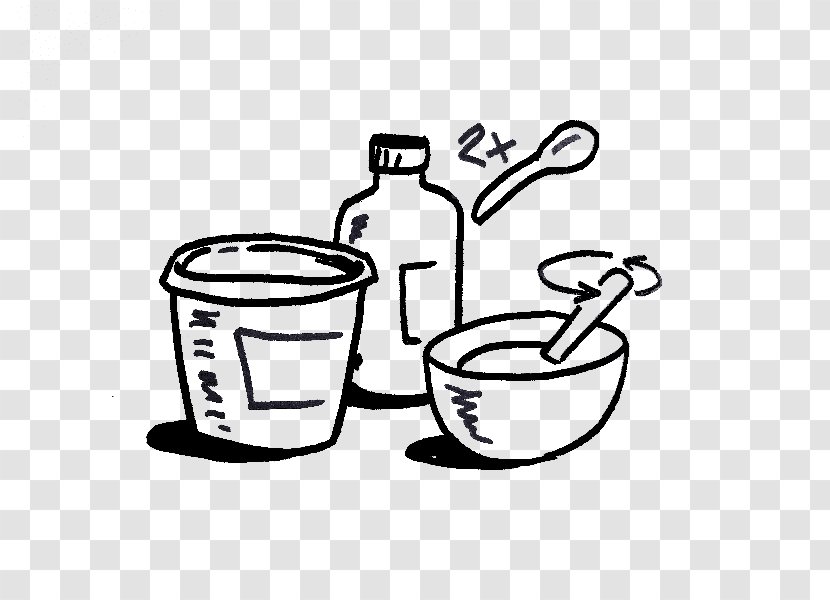 Book Drawing - Tableware - Blackandwhite Bucket Transparent PNG