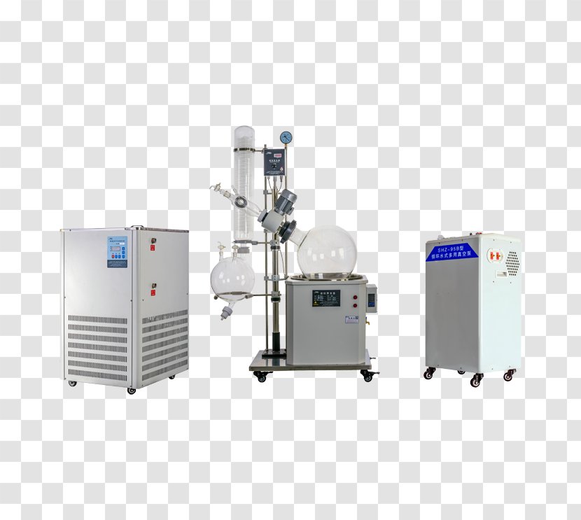 Rotary Evaporator Chemical Reactor Vacuum Crystallization - Magnetic Stirrer - Price Transparent PNG