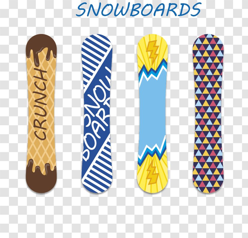 Skiing Snowboard Skiboarding Winter Sport - Sports Equipment - Color Snowboarding Transparent PNG