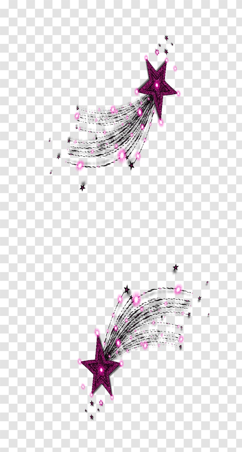 Graphic Design Clip Art - Magenta - Pink Stars Transparent PNG