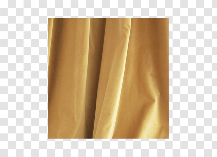 Silk Satin - Material - Yellow Curtain Transparent PNG