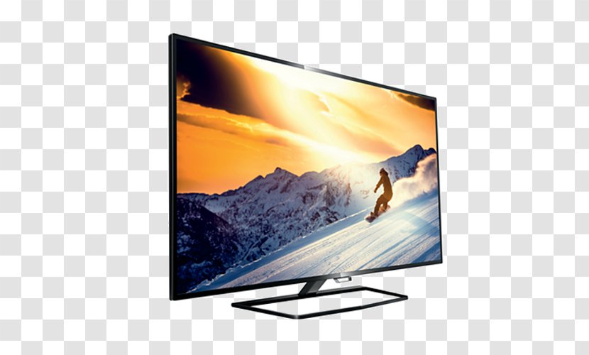 LED-backlit LCD 1080p Hotel Television Systems Smart TV - Highdefinition - Philips Iron Transparent PNG