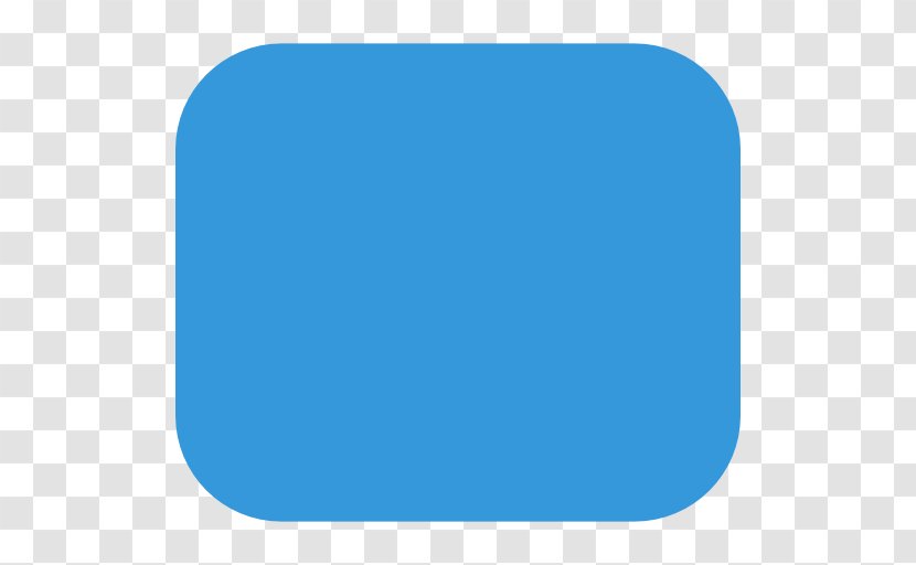 Aqua Electric Blue Cobalt Teal - Rectangle Transparent PNG