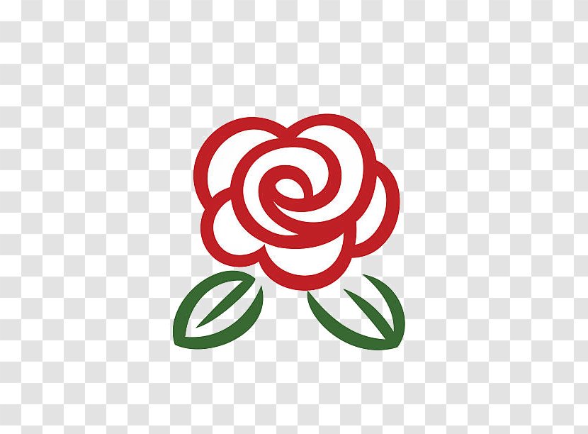Rose Logo - Plant - Spiral Transparent PNG