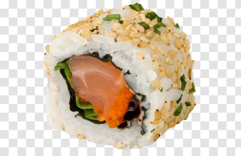 Sushi California Roll Smoked Salmon Sashimi Japanese Cuisine - Sushifresh - Fresh Transparent PNG