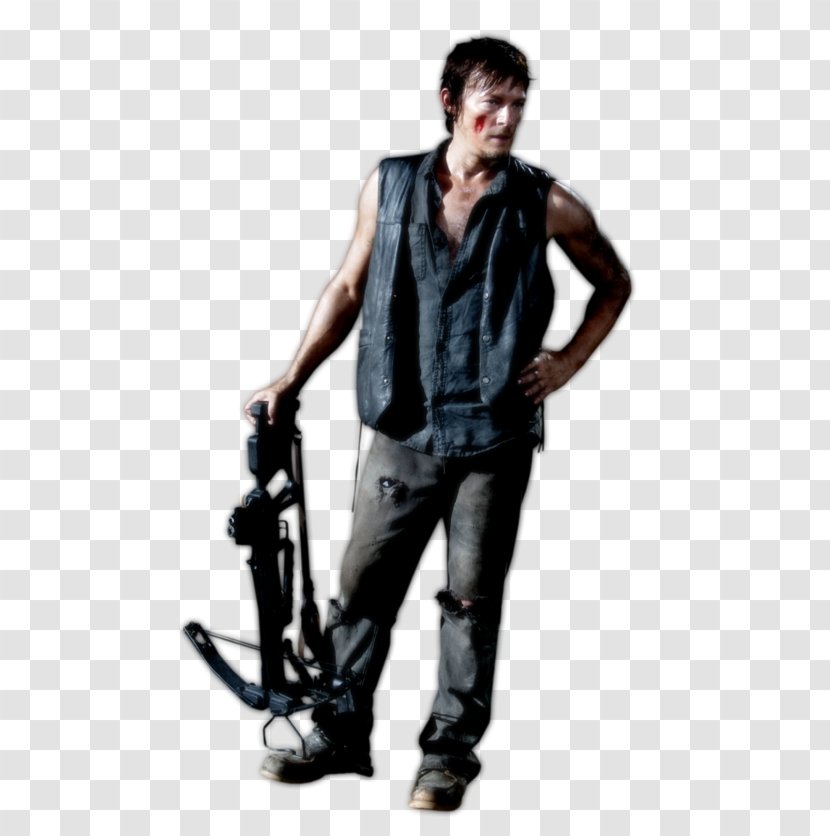 Daryl Dixon The Walking Dead Michonne Norman Reedus Carol Peletier - Silhouette Transparent PNG