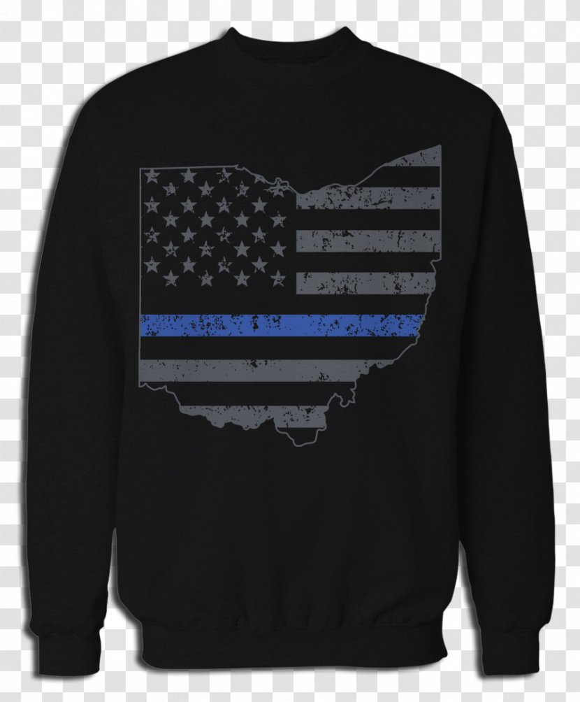 Eastern Kentucky University T-shirt Colonels Football Bluza Hoodie - Shirt - Thin Blue Line Transparent PNG