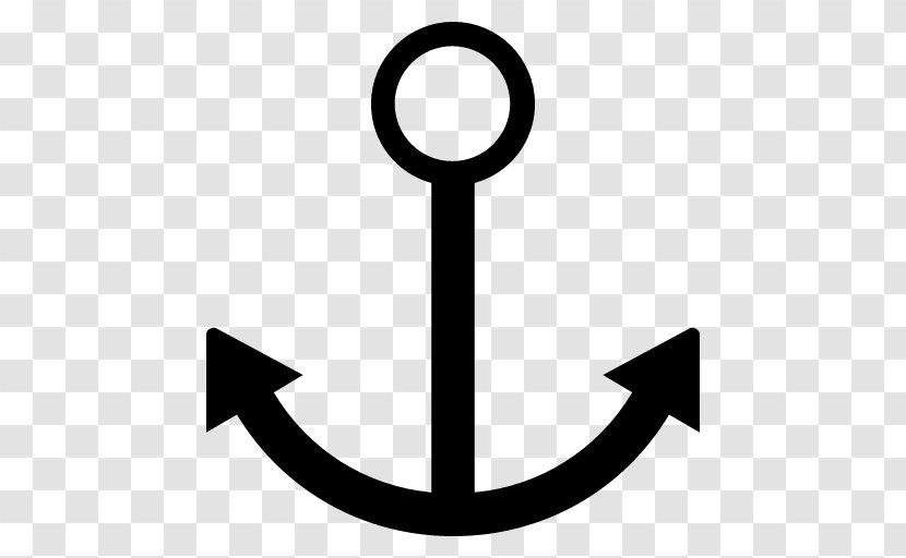Anchors Aweigh - Black And White - Anchor Transparent PNG