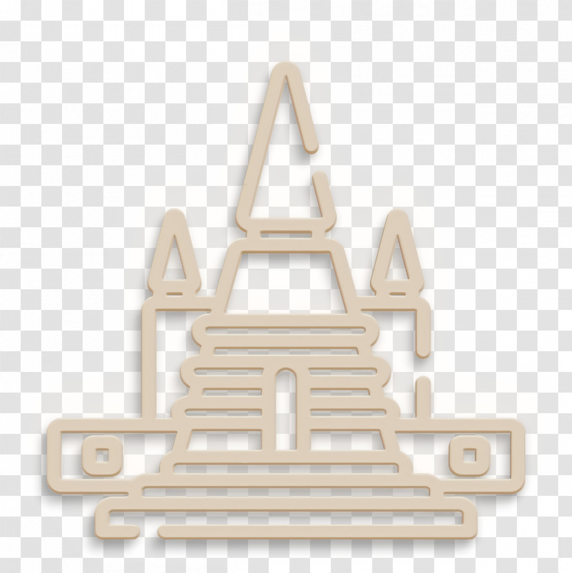 Thailand Icon Wat Phra Kaew Icon Transparent PNG