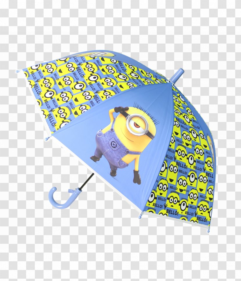 Umbrella Art Minions Despicable Me Font - Yellow Transparent PNG
